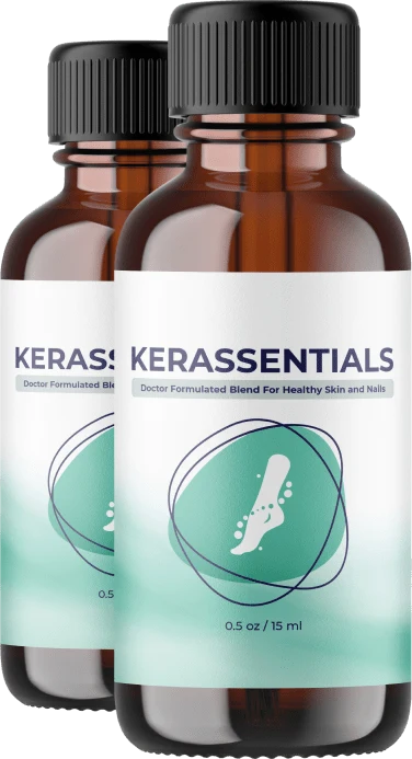 Kerassentials 2-bottle kit box and bottles